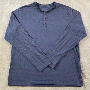 Patagonia Henley Shirt Mens Medium Long Sleeve Outdoor Preppy Casual Long Sleeve